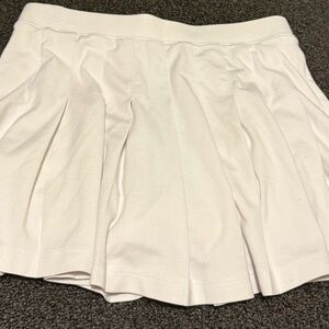 PINK Victoria's Secret White Tennis Skirt